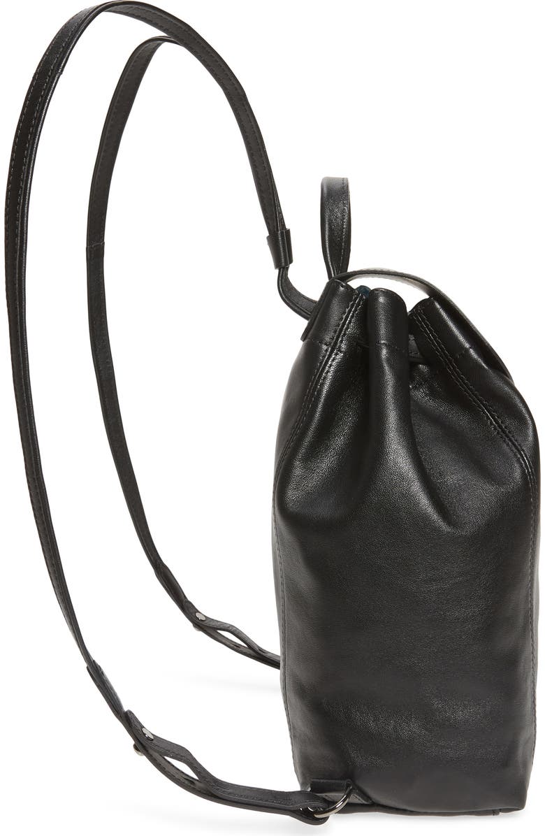 Longchamp Le Pliage Leather Backpack, Alternate, color,