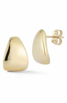 Ember Fine Jewelry 14K Dome Stud Earrings