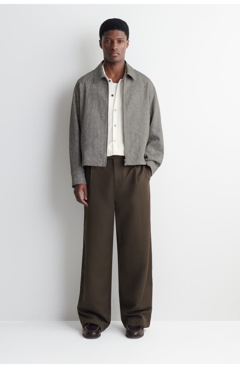 COS Ribbed-knit Cotton Shirt, Alternate, color, White