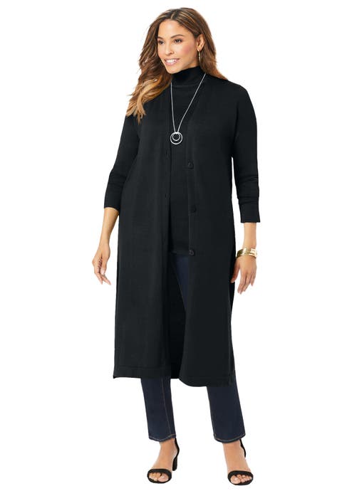 Fine Gauge Duster Cardigan (Plus Available)