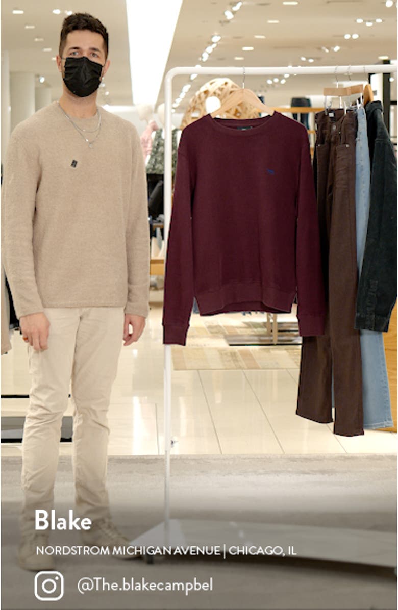 Logo Detail Sweatshirt, sales video thumbnail