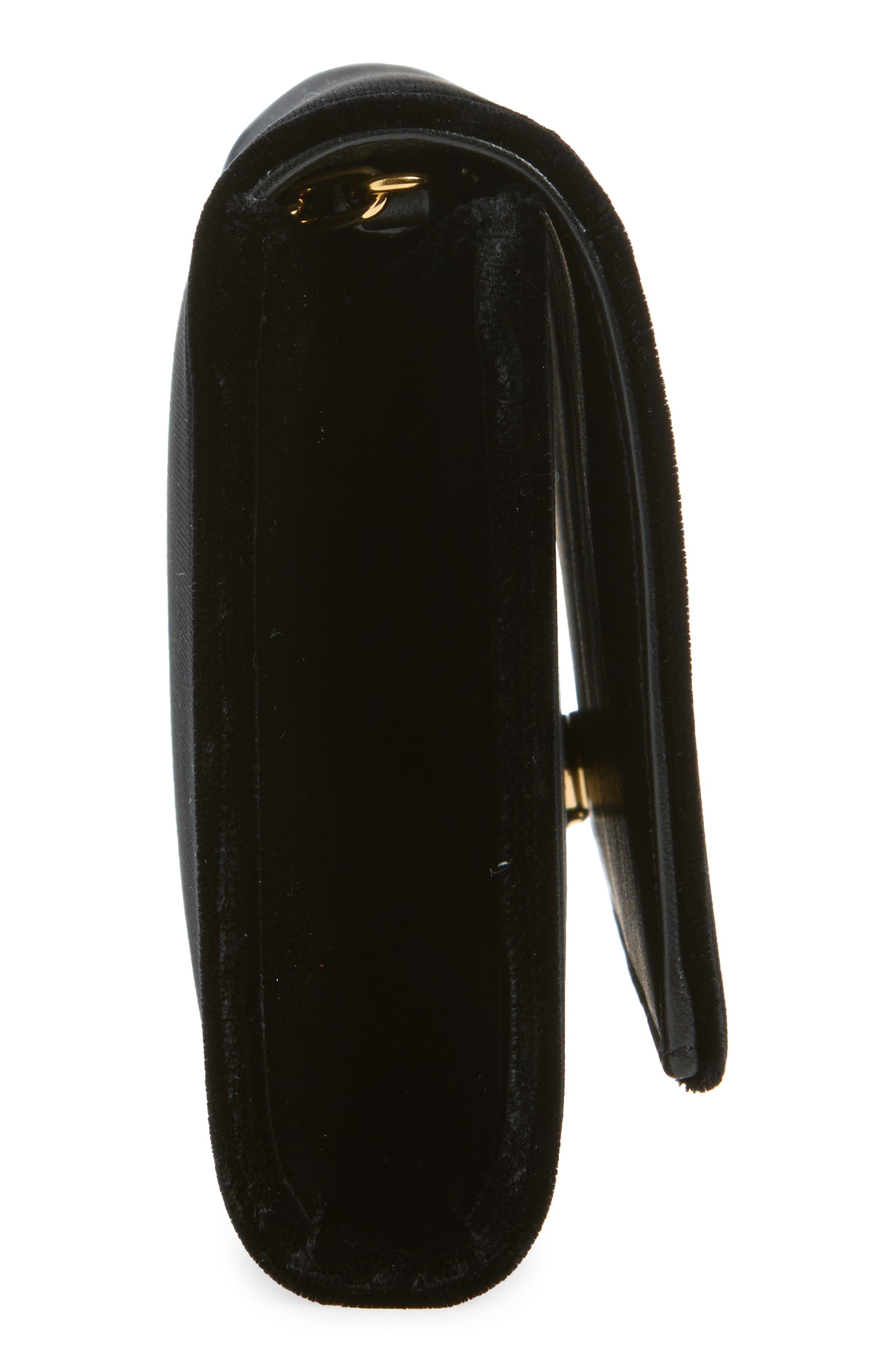 Kate Clutch on Chain, Alternate, color, BLACK