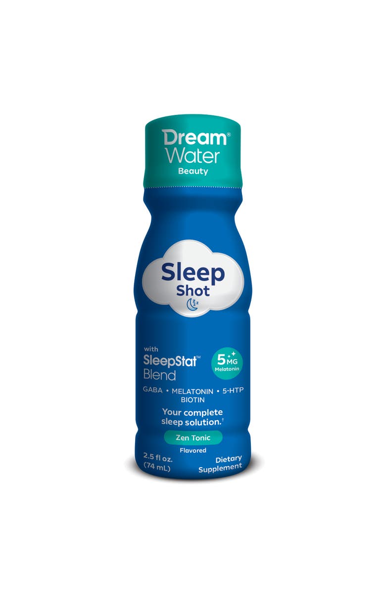 Dream Water Beauty Sleep Aid Drink Supplement; Melatonin 5Mg, Gaba, 5Htp, Plus, Alternate, color, Multicolored