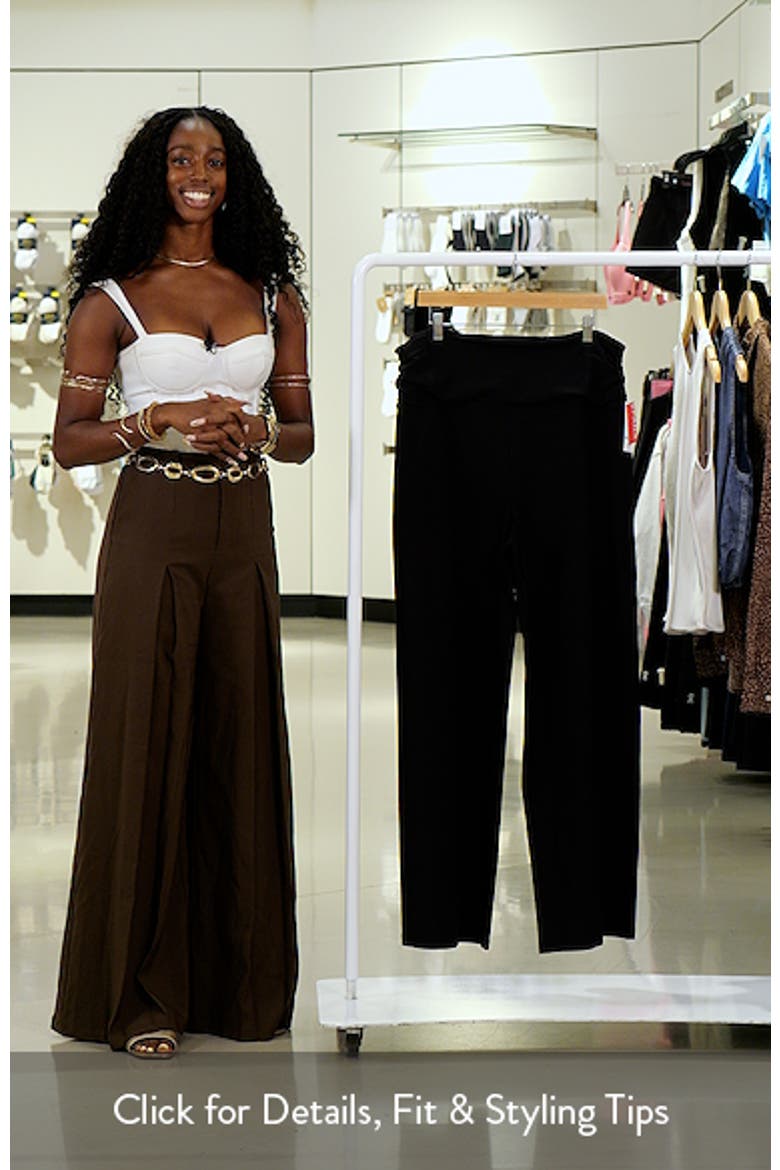 Ruched Wide Leg Pants video