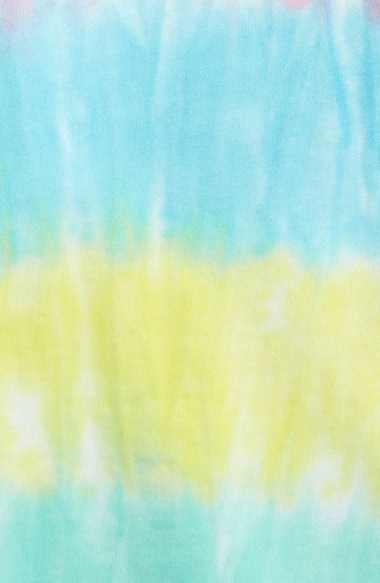 Treasure & Bond Kids' Tie Dye Crop French Terry Top, Alternate, color, 