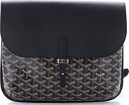 Pre-Owned Goyard Coursier Messenger Bag Coated Canvas and Leather