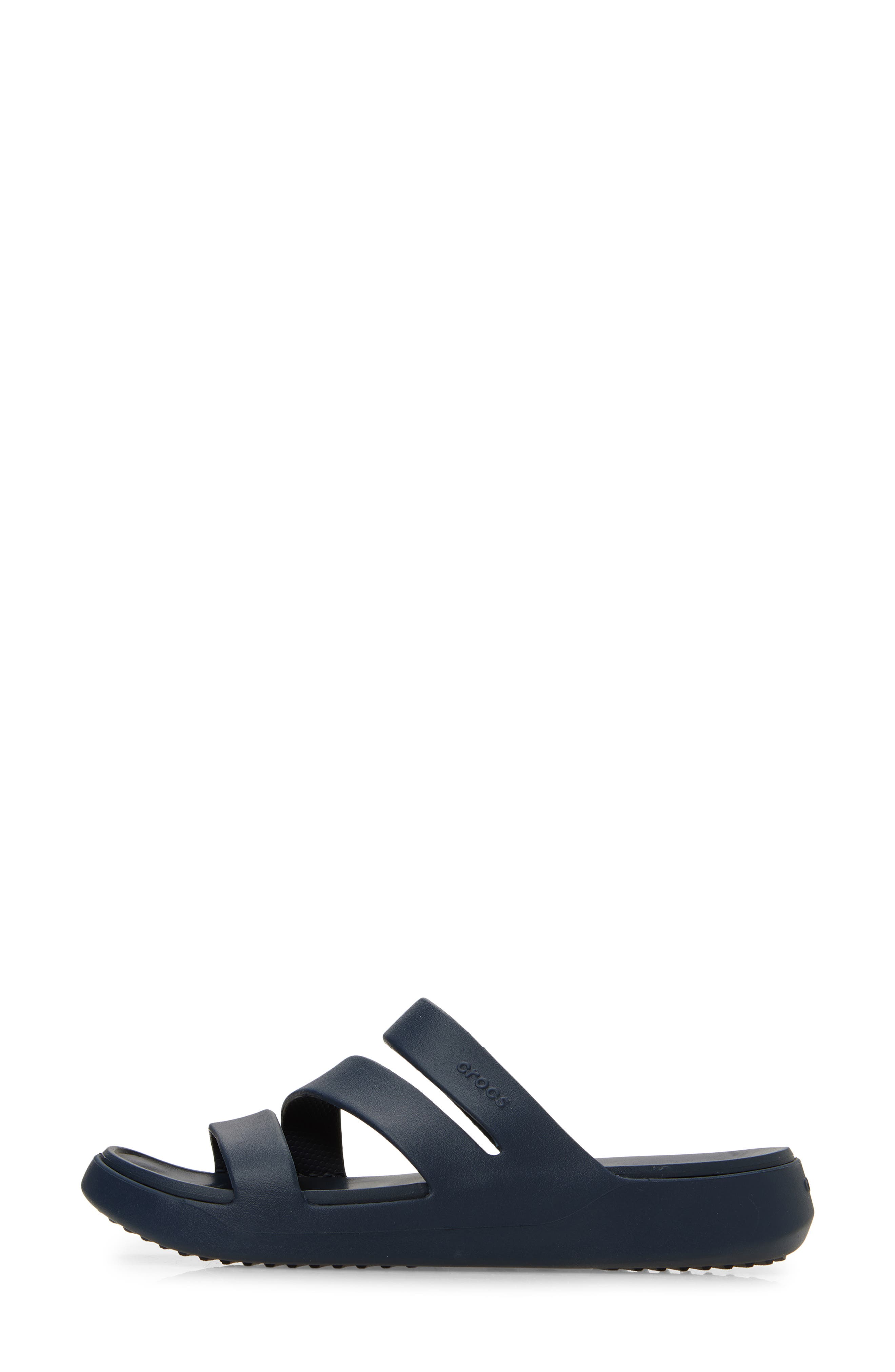 Getaway Waterproof Strappy Slide Sandal, Alternate, color, NAVY