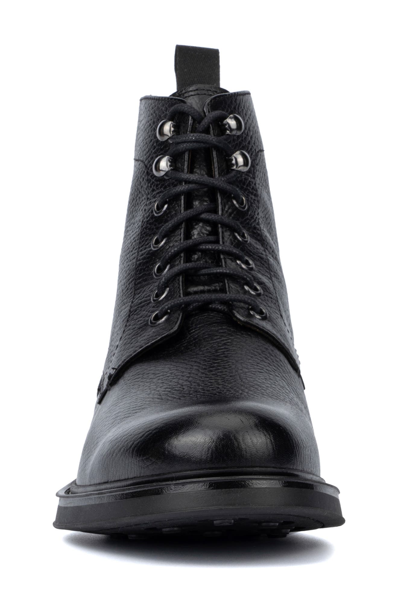 Aquatalia Bernardo Water Repellent Combat Boot, Alternate, color, Black