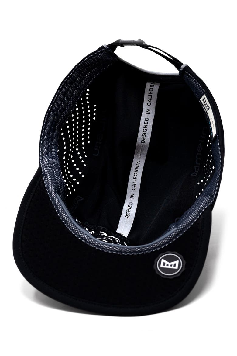 Pace Hydro Performance Strapback Hat, Alternate, color, BLACK