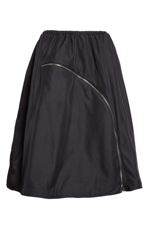 A-Line Bomber Skirt