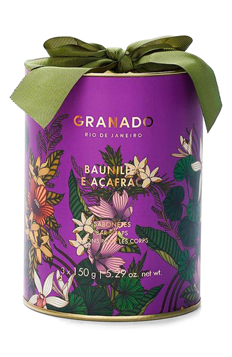 GRANADO Bar Soap Trio, Alternate, color, Baunilha & Acafrao