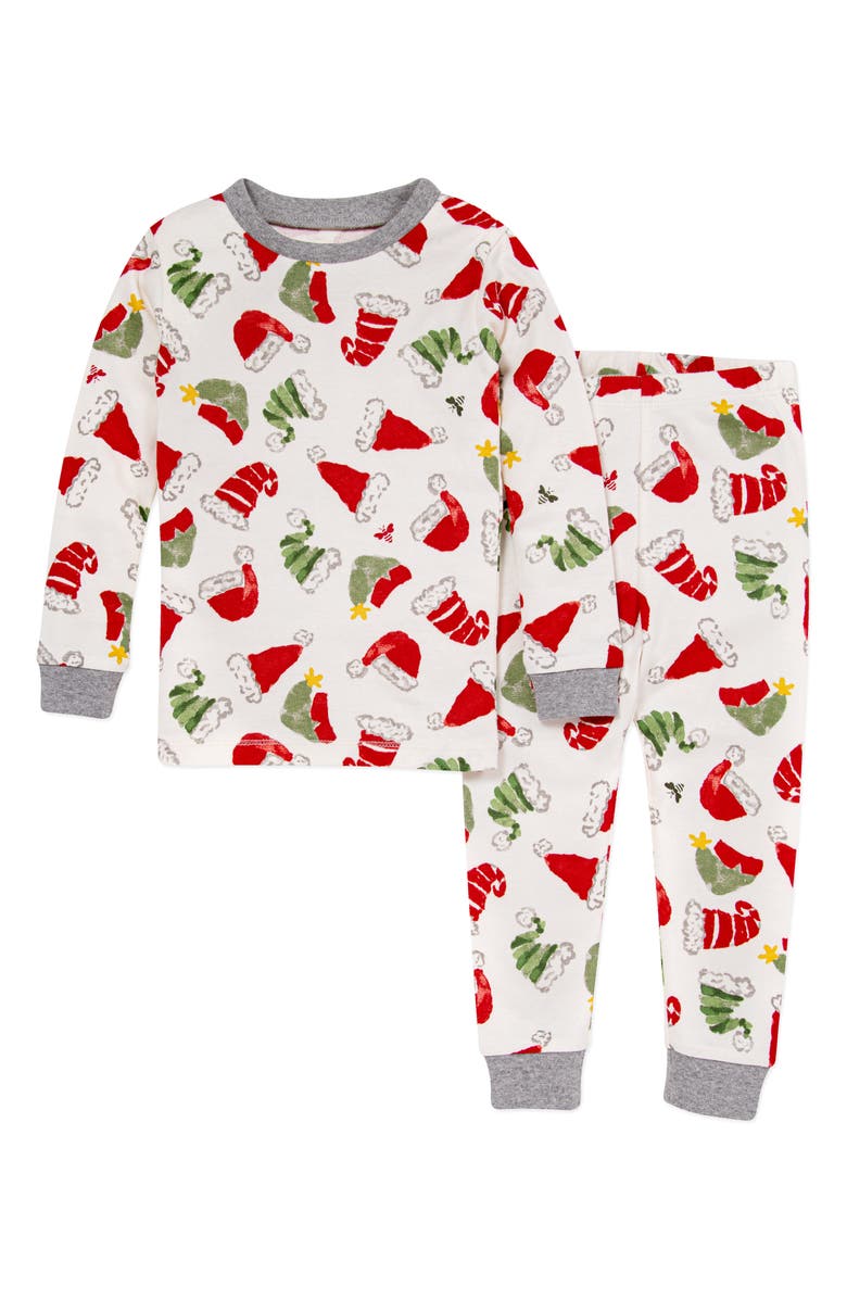 Burt's Bees Kids' Fitted Two-Piece Organic Pajamas, Main, color,