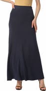 Kimi & Kai Women's Waist Ruched Maxi Skirt