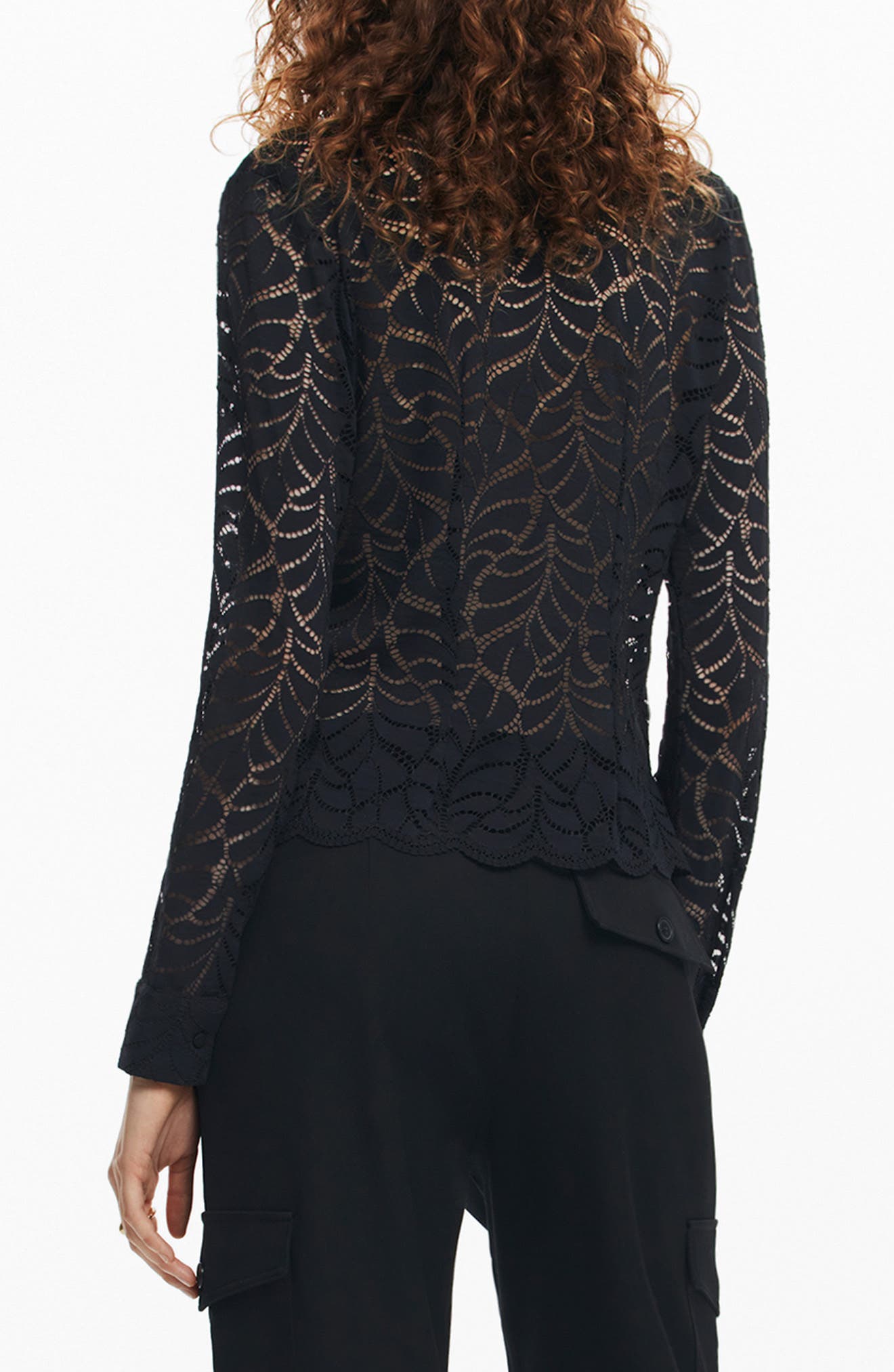 Saga Stretch Button-Up Top - image 2