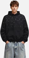 AELFRIC EDEN Rhinestone Pullover Hoodie