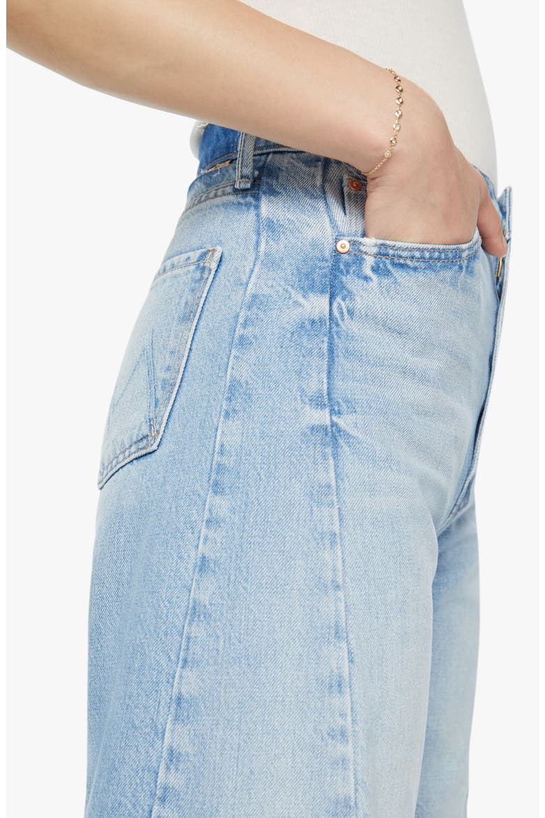 The Half Pipe Sneak High Waist Wide Leg Jeans, Alternate, color, THIS IS HOW I ROLL