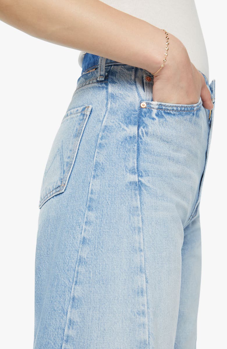 MOTHER The Half Pipe Sneak High Waist Wide Leg Jeans, Alternate, color, This Is How I Roll