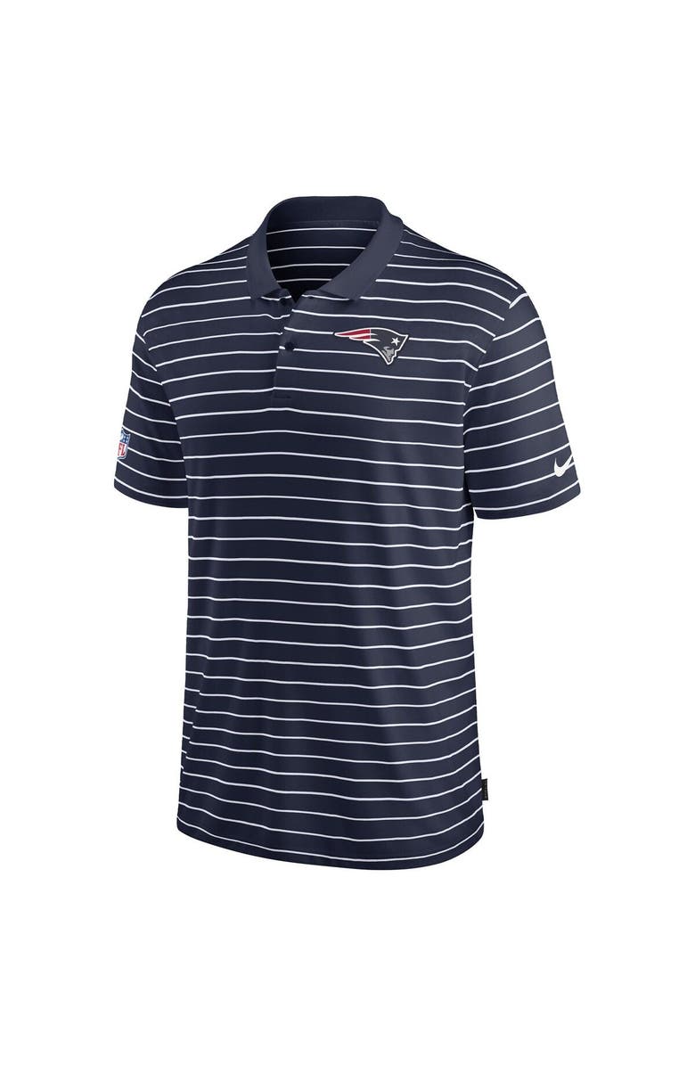 Nike Men's Nike Navy New England Patriots 2022 Sideline Lock Up Victory Performance Polo, Alternate, color, Navy