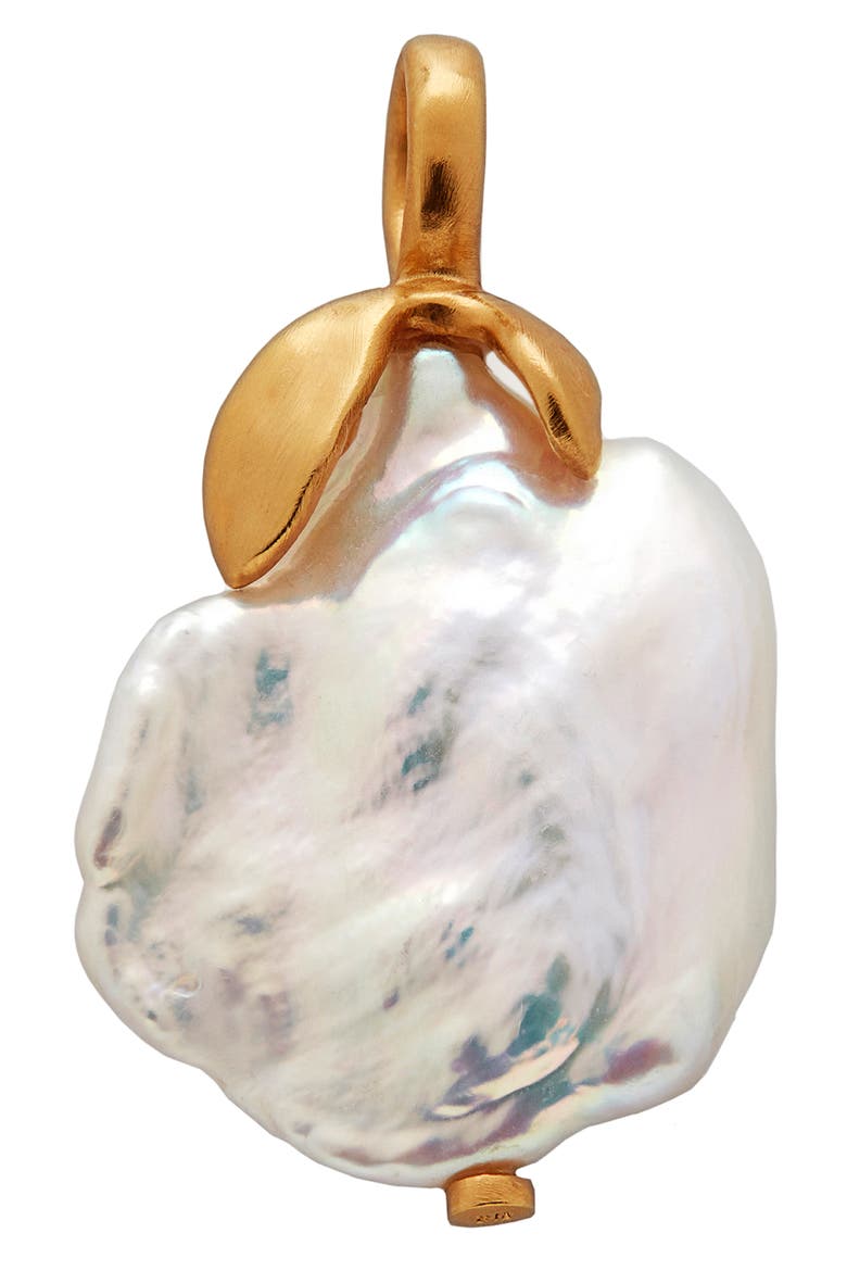 Keshi Pearl Necklace Enhancer, Alternate, color, GP
