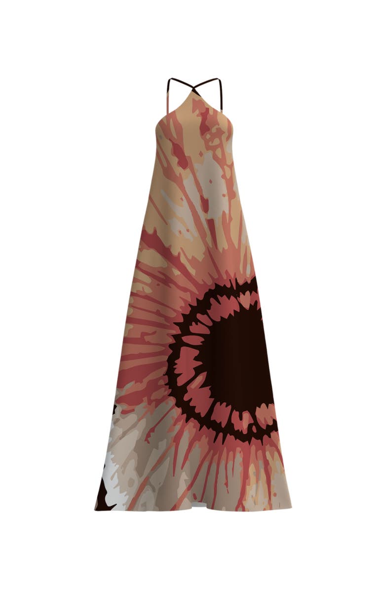 DIARRABLU Aria Viscose Dress Elle Rose, Alternate, color, Elle Rose