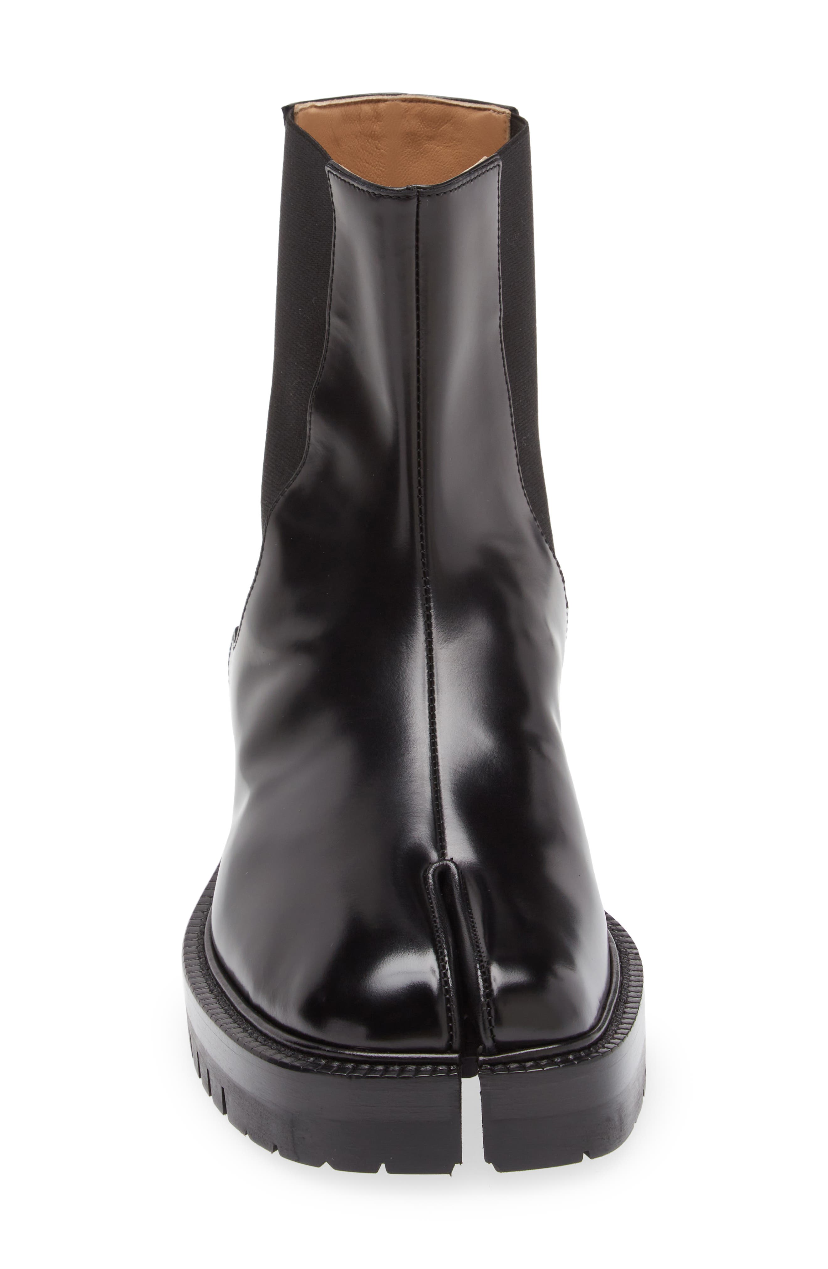 Maison Margiela Tabi Lug Sole Chelsea Boot, Alternate, color, 