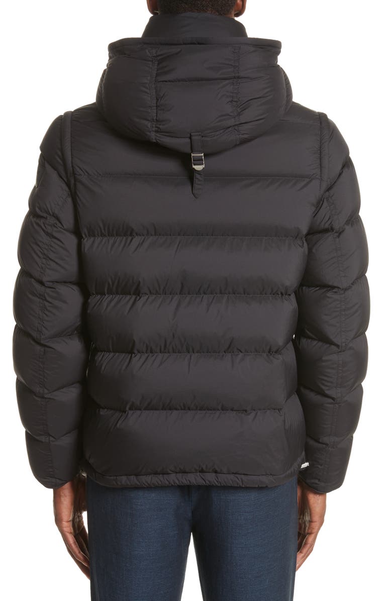 Burberry Hartley Convertible Down Jacket, Alternate, color, 