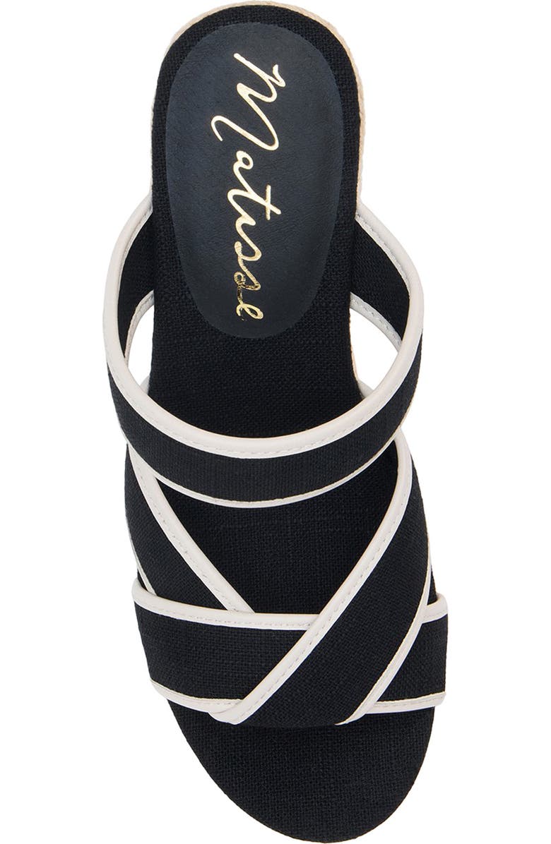 Matisse Palm Beach Platform Wedge Sandal, Alternate, color, Black