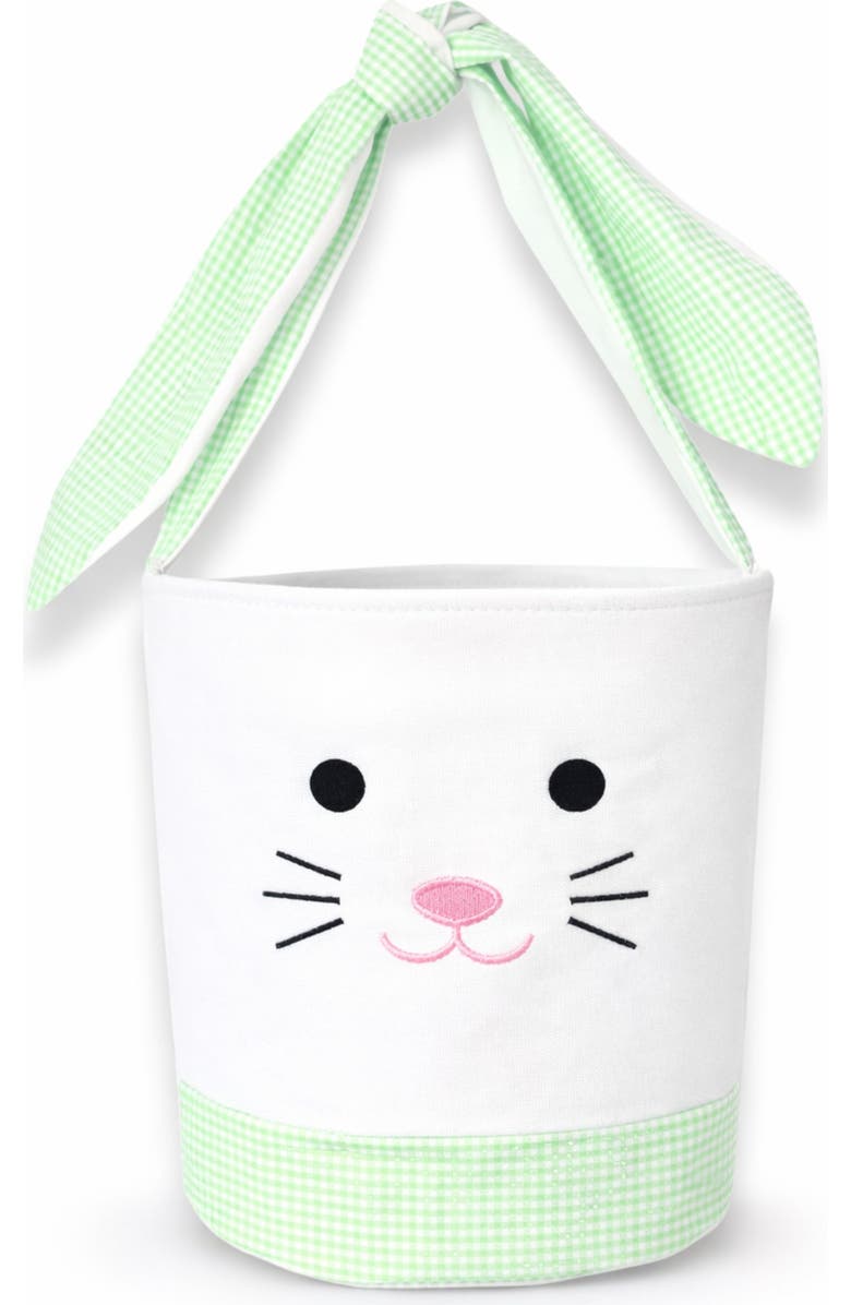 Bits & Bows Easter Bunny Basket, Main, color, Green