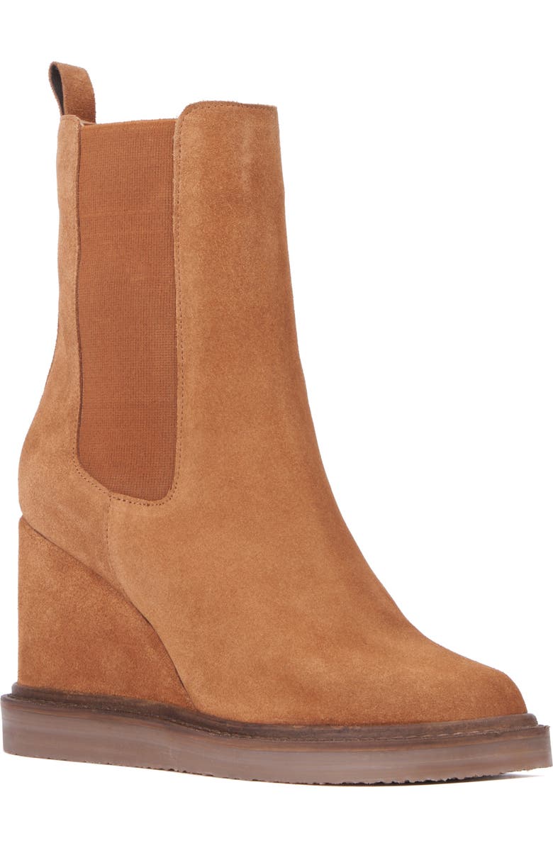 VINTAGE FOUNDRY Elizabeth Hidden Wedge Boot, Main, color, Tan
