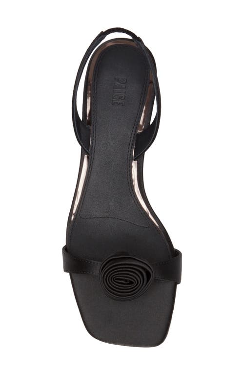 Paige Eva Slingback Sandal In Black