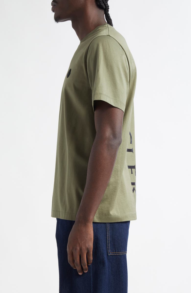 Moncler Logo Patch Graphic T-Shirt, Alternate, color,