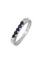  18K White Gold Sapphire
