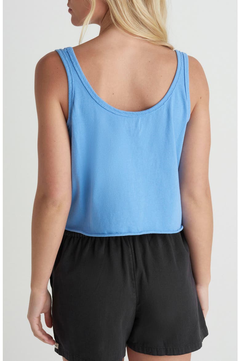 California Crop Cotton Jersey Tank, Alternate, color, PROVENCE