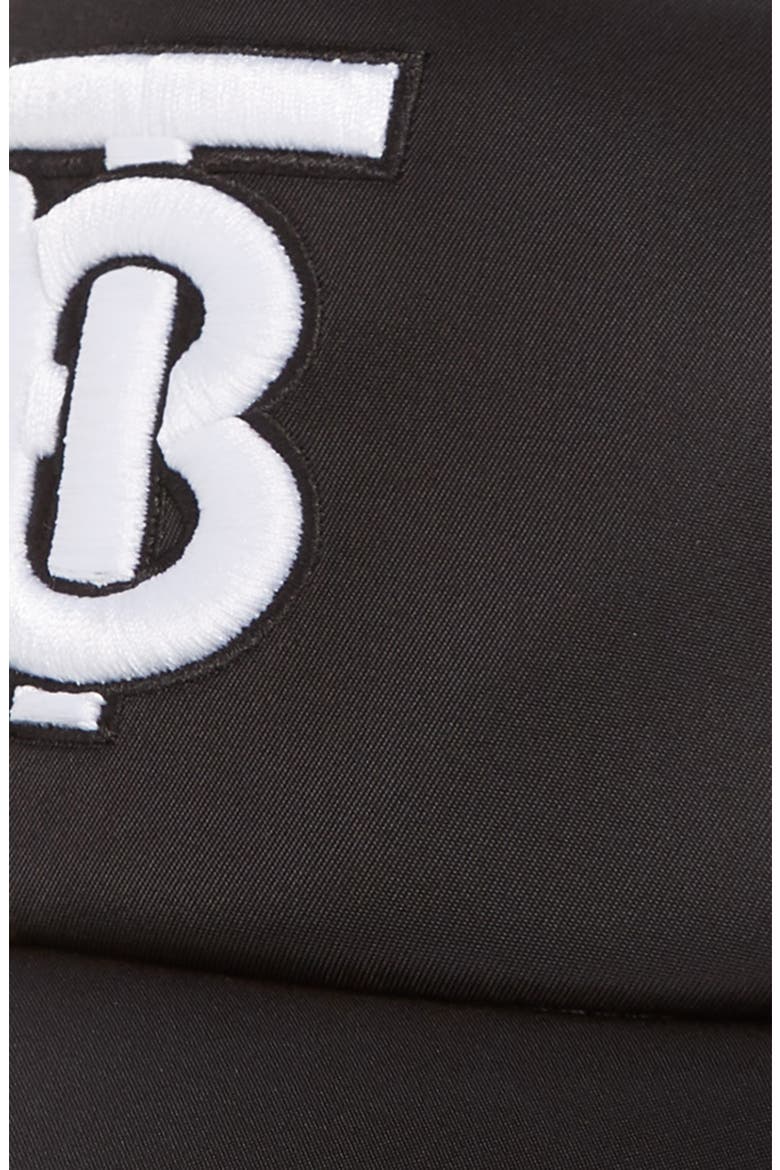 Puffer Nylon Baseball Cap, Alternate, color, BLACK
