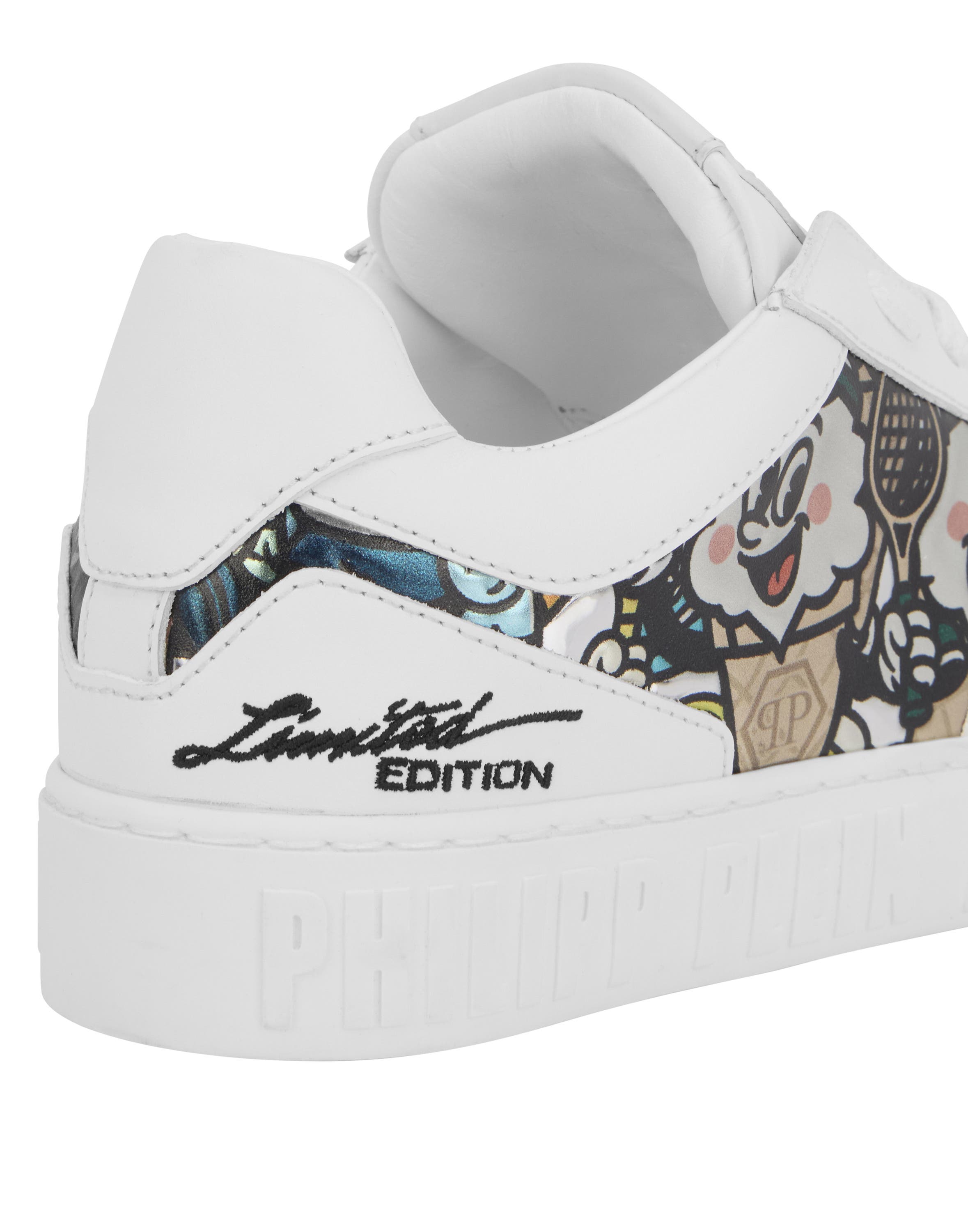Low-Top Sneakers 3D Ice Cream Unisex, Alternate, color, white