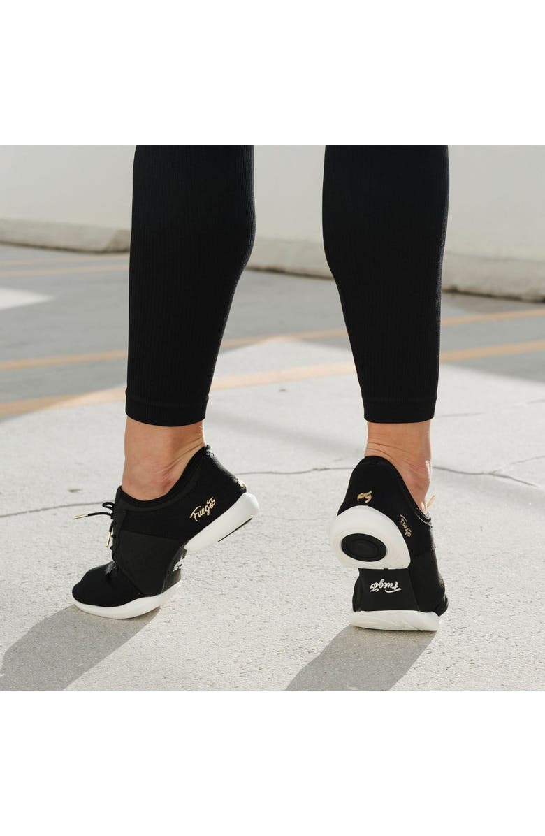 Fuego Women's Split-sole Sneaker, Alternate, color, Black