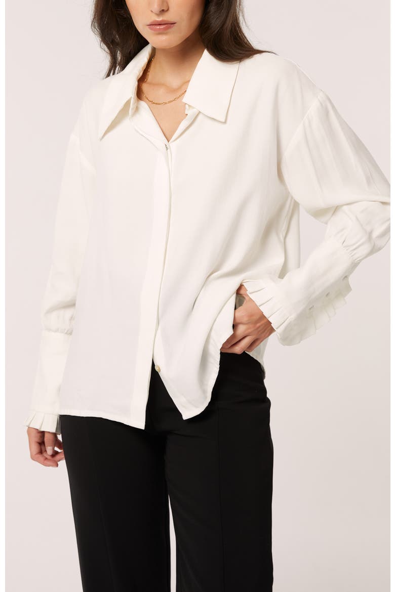 Antonia Blouse, Alternate, color, White