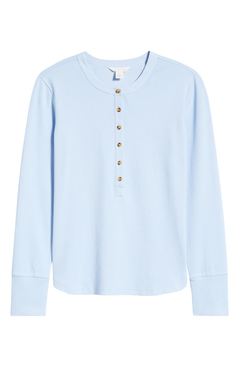 Caslon<sup>®</sup> Rib Henley, Alternate, color, Blue Windsurfer