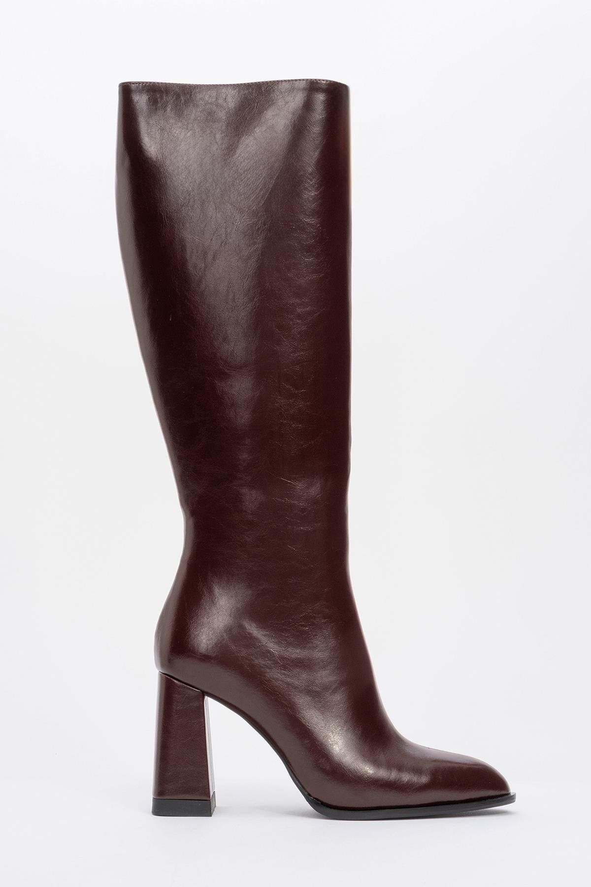 Decer Knee High Boot, Alternate, color, Burgundy