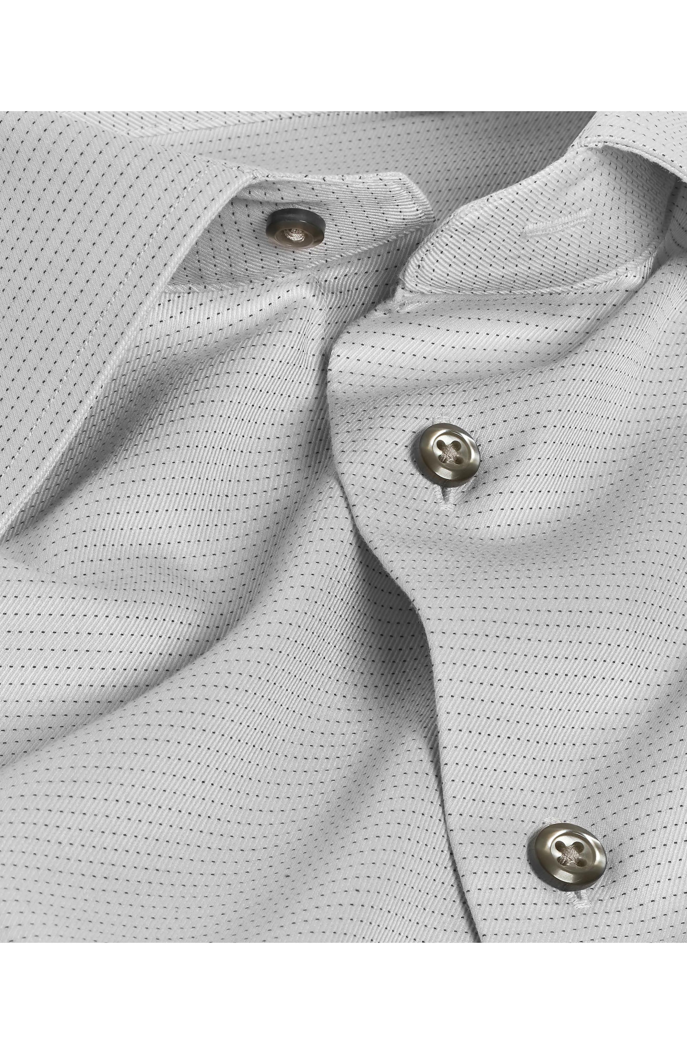 Trim Fit Dobby Dot Twill Dress Shirt - image 2