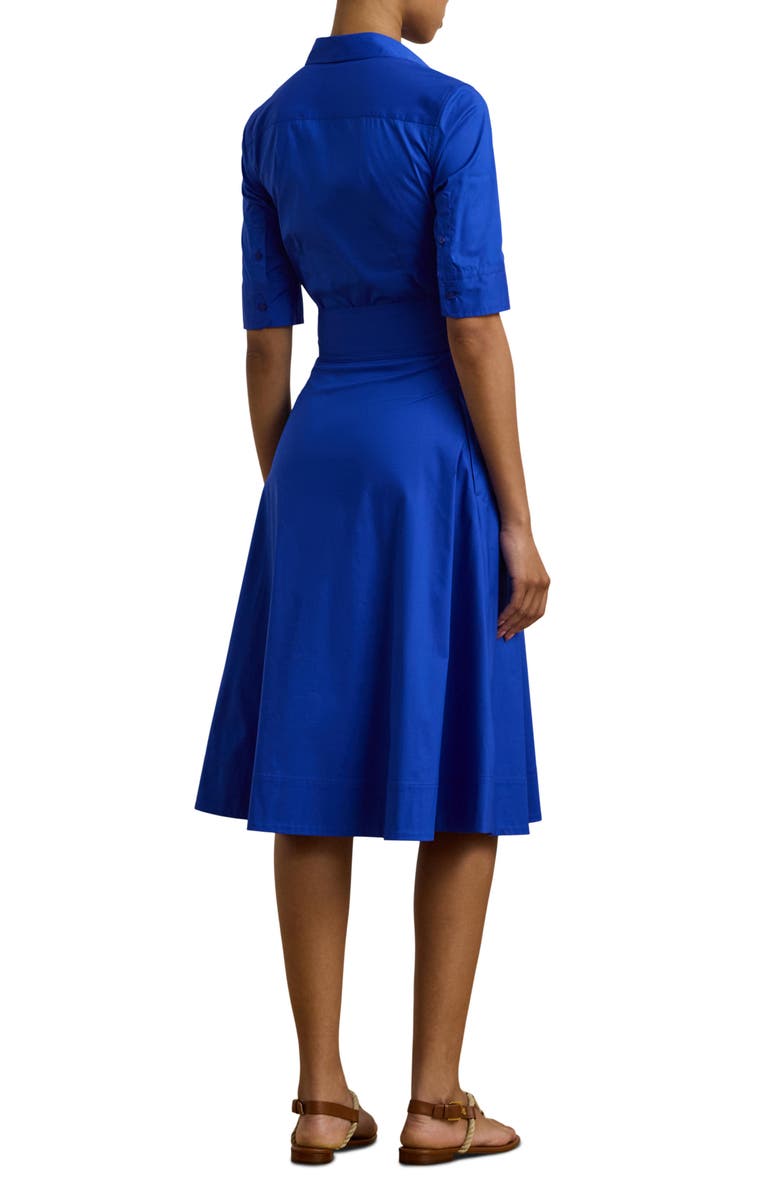 Lauren Ralph Lauren Cotton Blend Shirtdress, Alternate, color, 