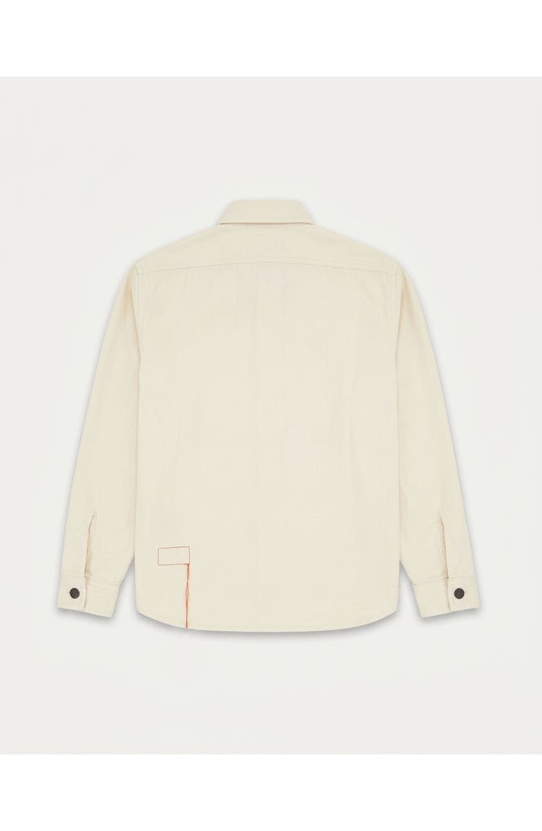 Fortela Kenny 2.0 Cotton Overshirt, Alternate, color, Ecru