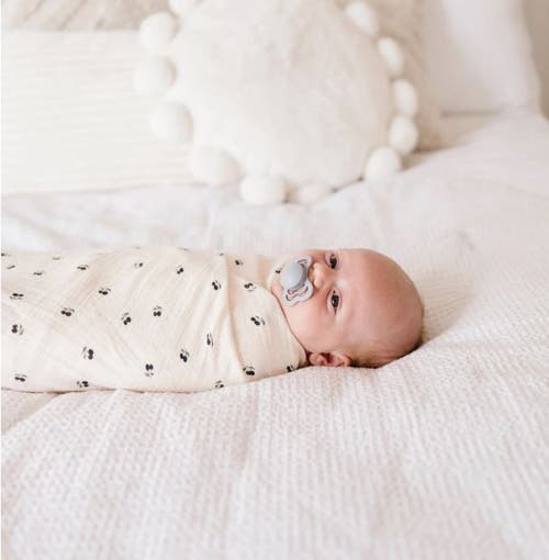 Ely's & Co. Cotton Muslin Swaddle Blanket 1 Pack