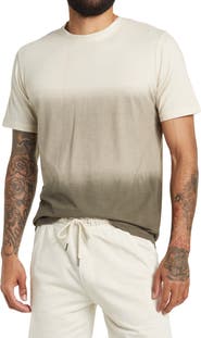 Coastaoro Ahoras Short Sleeve Dip Dye Crew Neck Shirt