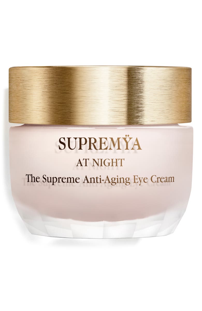Sisley Paris Supremÿa at Night The Supreme Anti-Aging Refillable Eye Cream, Main, color, Bottle 0.5 Ounces