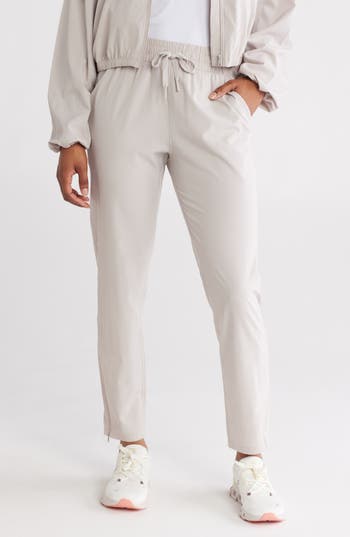 X By Gottex Straight Zipper Detail Joggers
