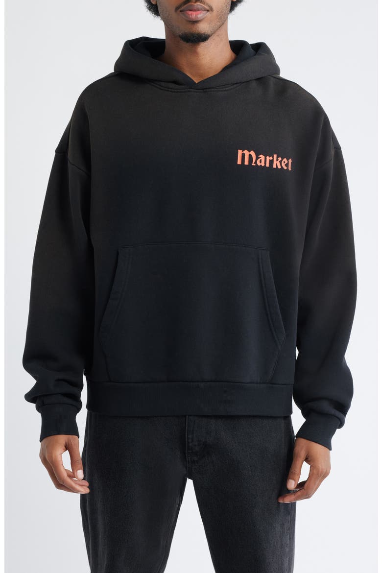 True Tread Graphic Hoodie, Main, color, PIRATE BLACK