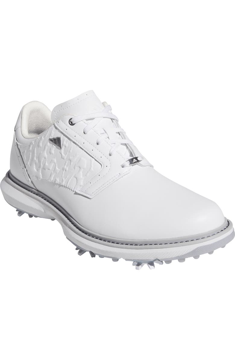 adidas MC70 Golf Shoe, Main, color, White/ Silver Metallic