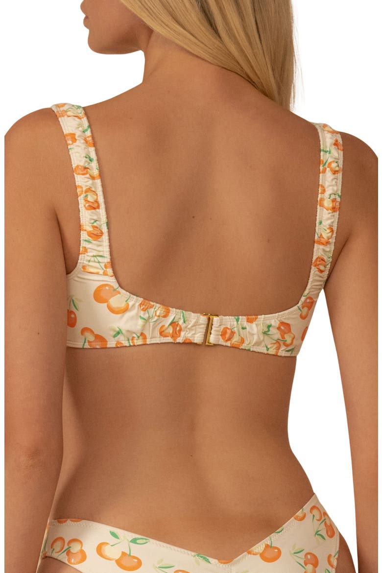 Cherry Sorbet Zoe Bikini Top, Alternate, color, CHERRY SHERBET