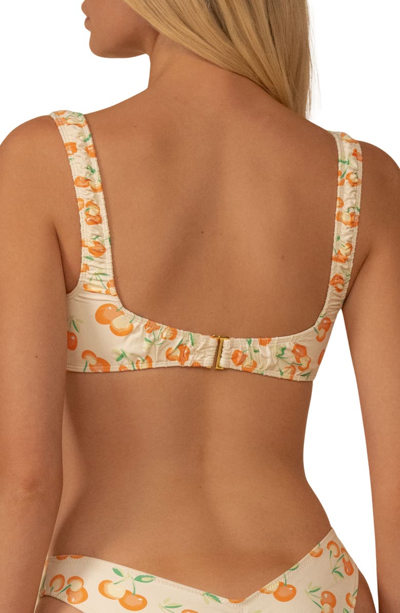 MONTCE Cherry Sorbet Zoe Bikini Top, Alternate, color, Cherry Sherbet